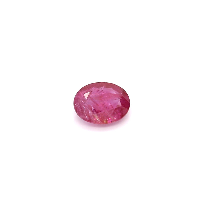 0.71 VI2 Oval Pinkish Red Ruby