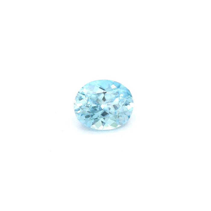 1 VI1 Oval Blue Zircon