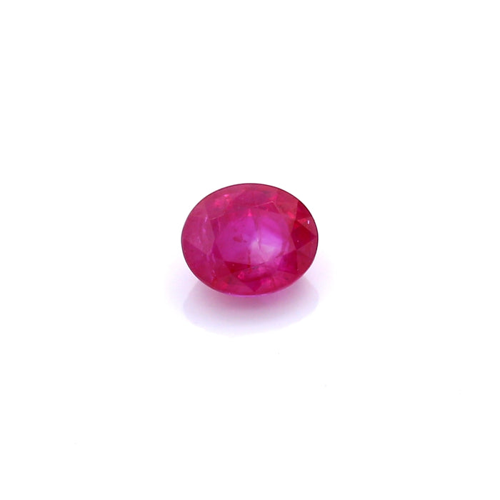 0.92 VI2 Oval Pinkish Red Ruby