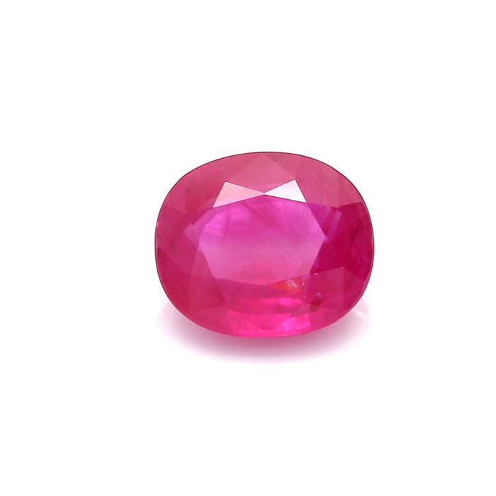 3.56 VI2 Cushion Pinkish Red Ruby