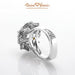 18K White Gold