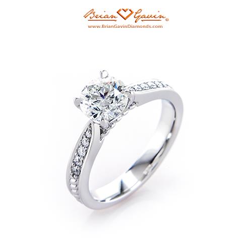 18K White Gold