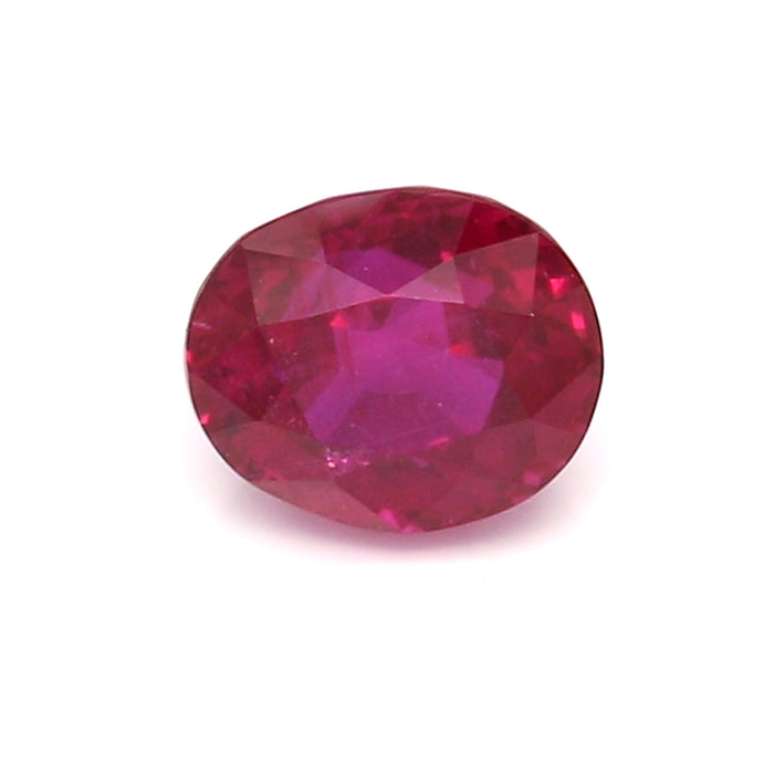 1.72 VI1 Oval Purplish Red Ruby