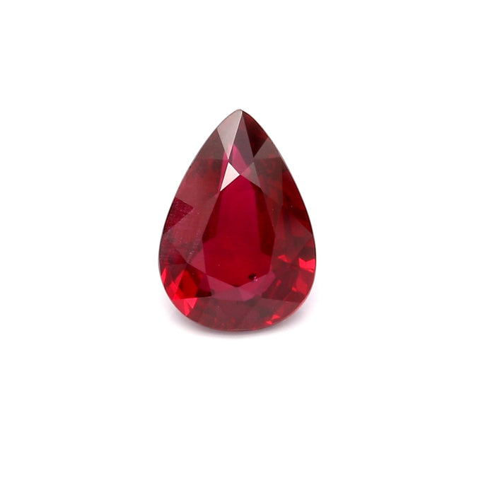 2.14 VI1 Pear-shaped Purplish Red Ruby