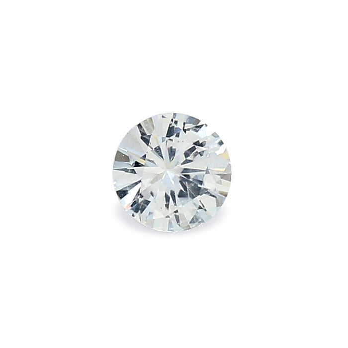 0.49 EC1 Round Colorless Fancy sapphire