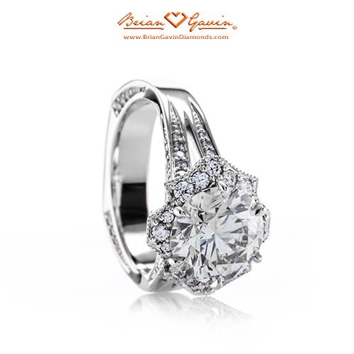 18K White Gold