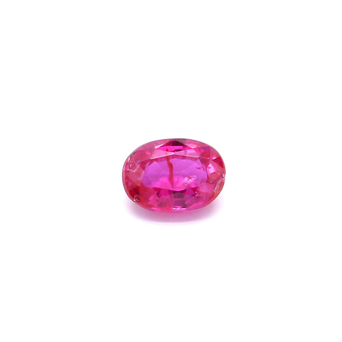 0.21 VI1 Oval Pinkish Red Ruby