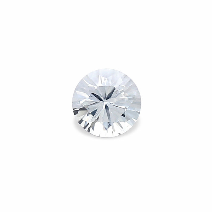 0.57 EC1 Round Colorless Fancy sapphire