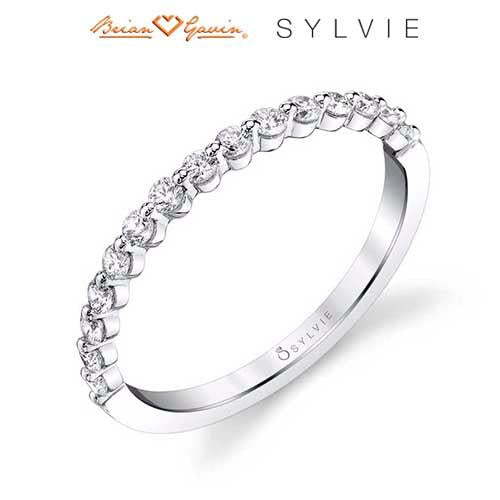 18K White Gold