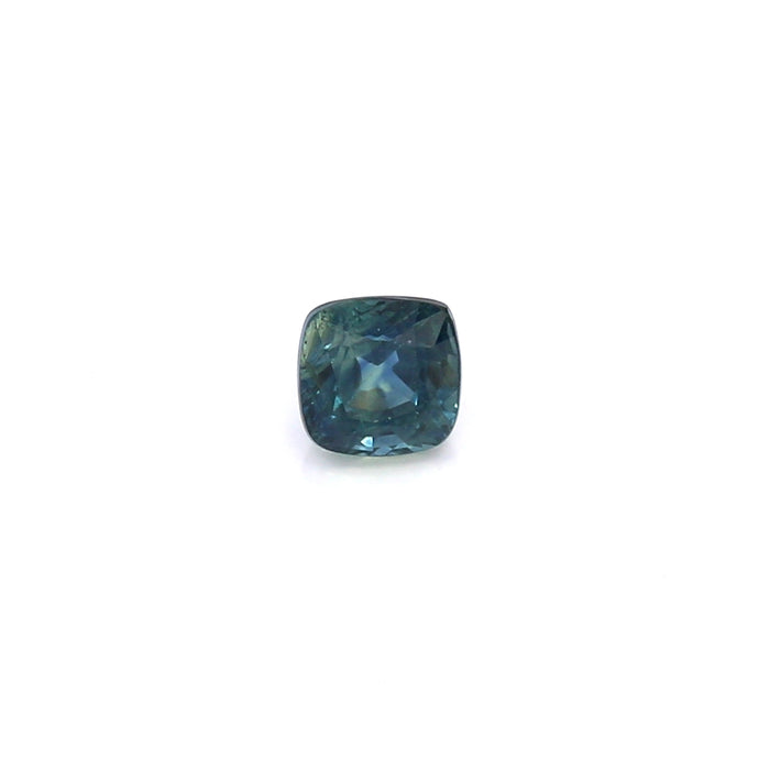 0.59 VI1 Cushion Greenish Blue Sapphire