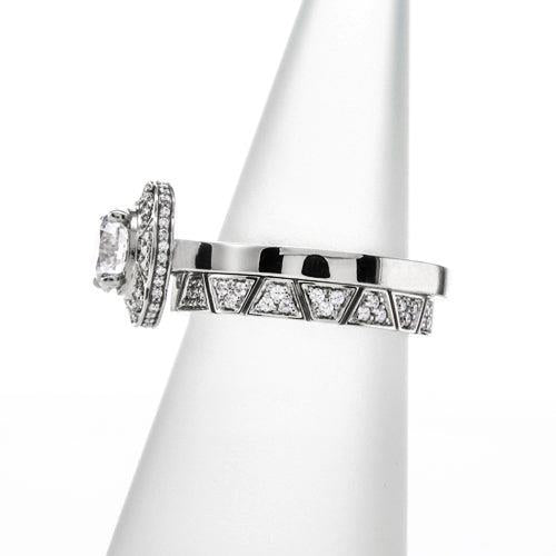 18K White Gold