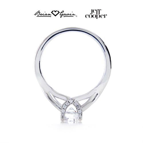 18K White Gold