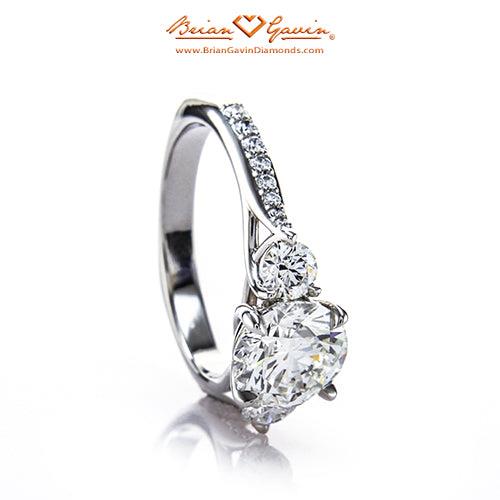 18K White Gold