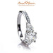 18K White Gold