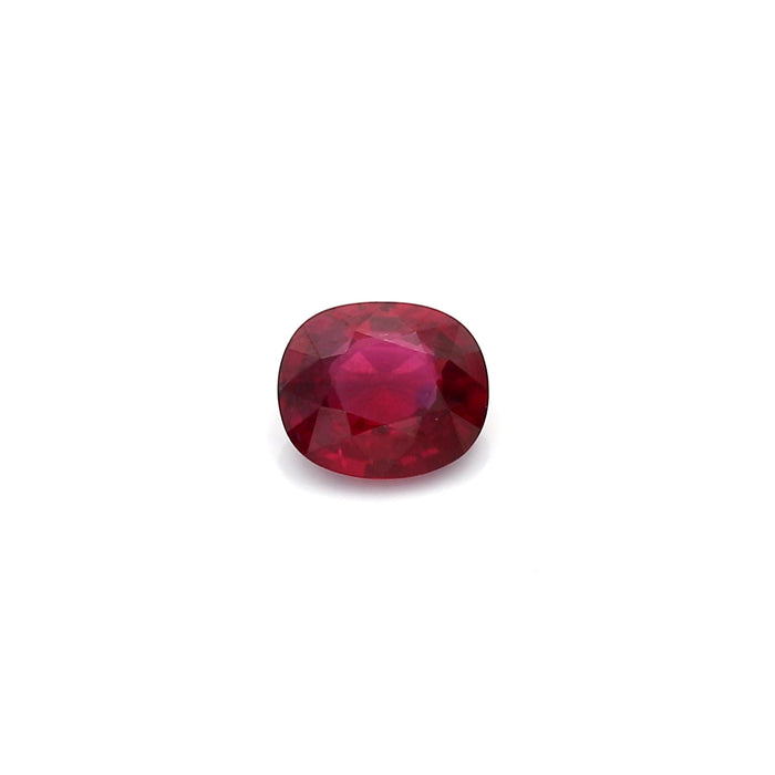 0.67 VI1 Cushion Pinkish Red Ruby