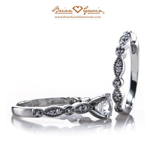18K White Gold