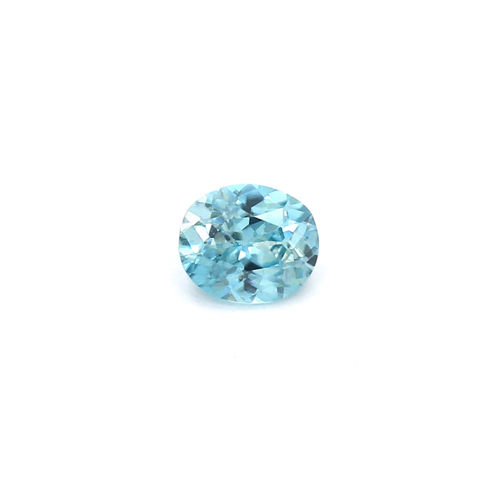 1 EC1 Oval Blue Zircon