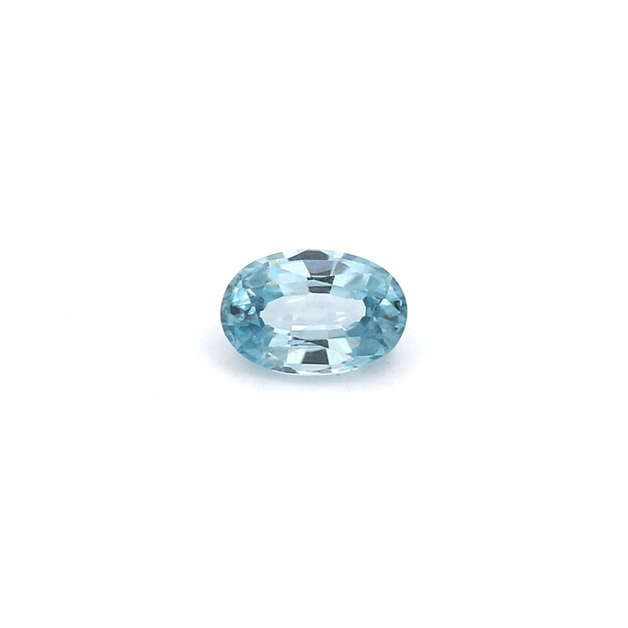 0.81 EC1 Oval Blue Zircon