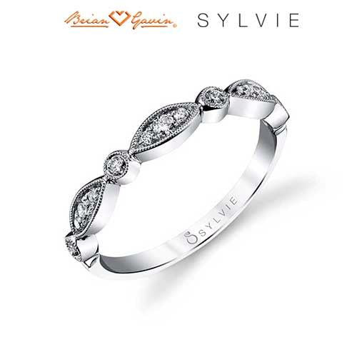 18K White Gold