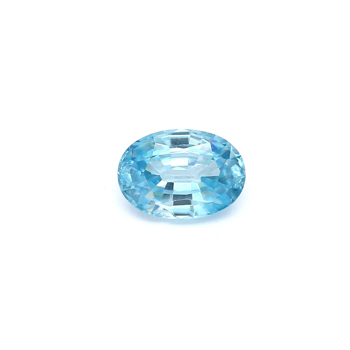 1.67 EC2 Oval Blue Zircon