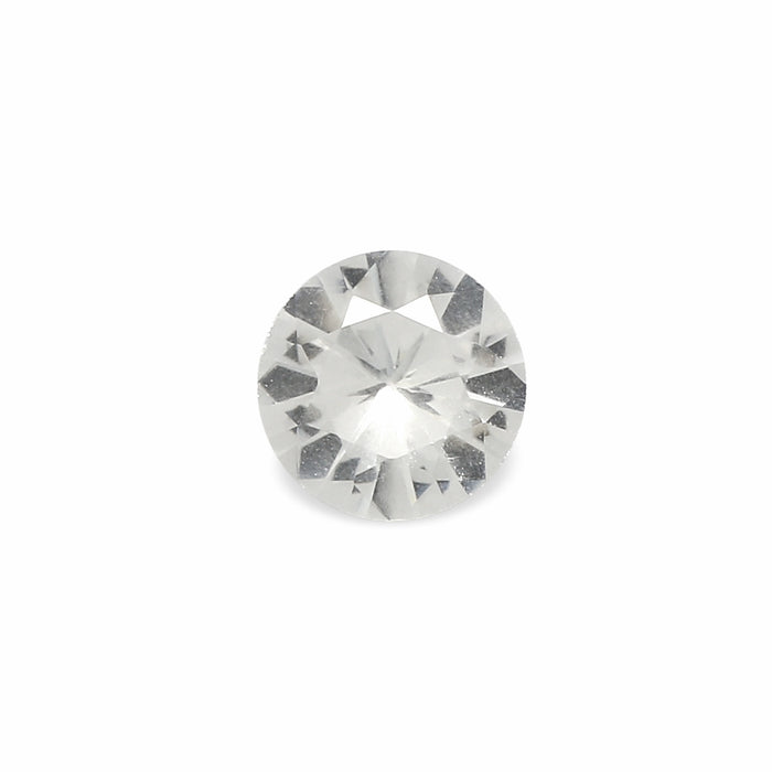 0.45 EC1 Round Colorless Fancy sapphire