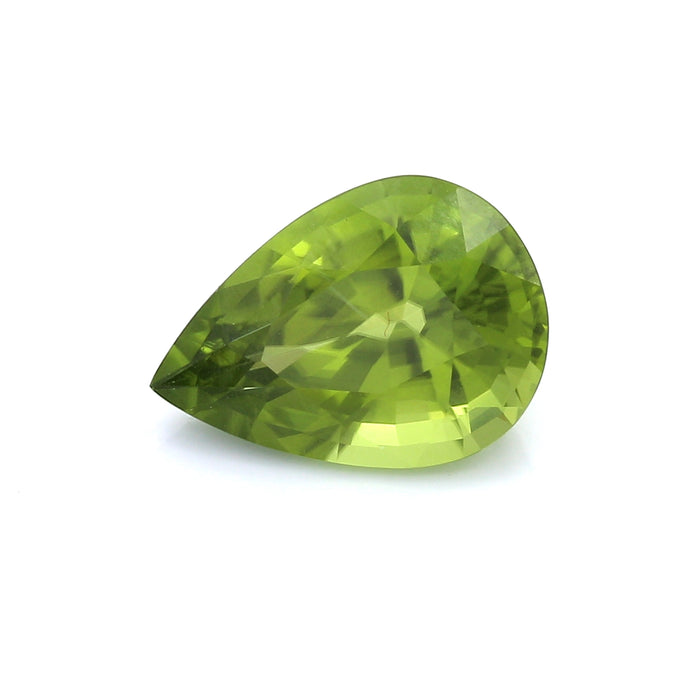 5.41 EC1 Pear-shaped Yellowish Green Peridot