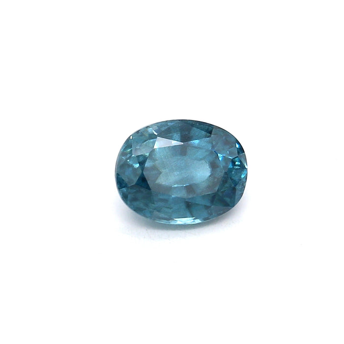 2.44 VI1 Oval Greenish Blue Zircon