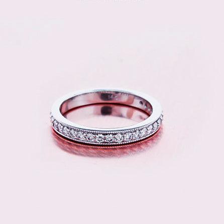18K White Gold