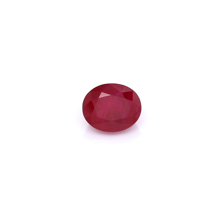 0.96 VI2 Oval Red Ruby