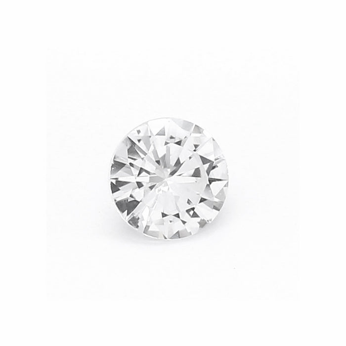 0.55 EC1 Round Colorless Fancy sapphire