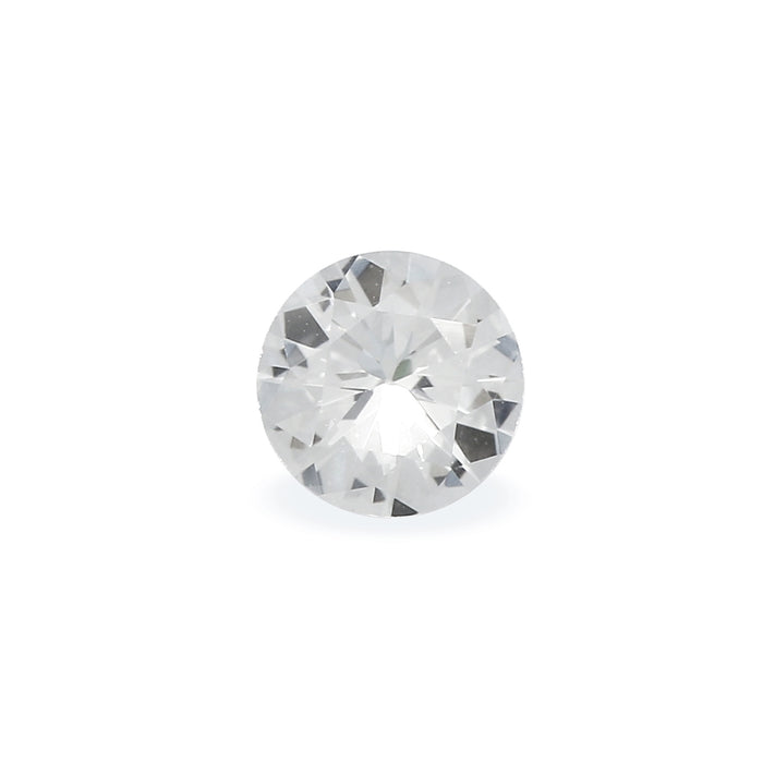 0.46 EC1 Round Colorless Fancy sapphire