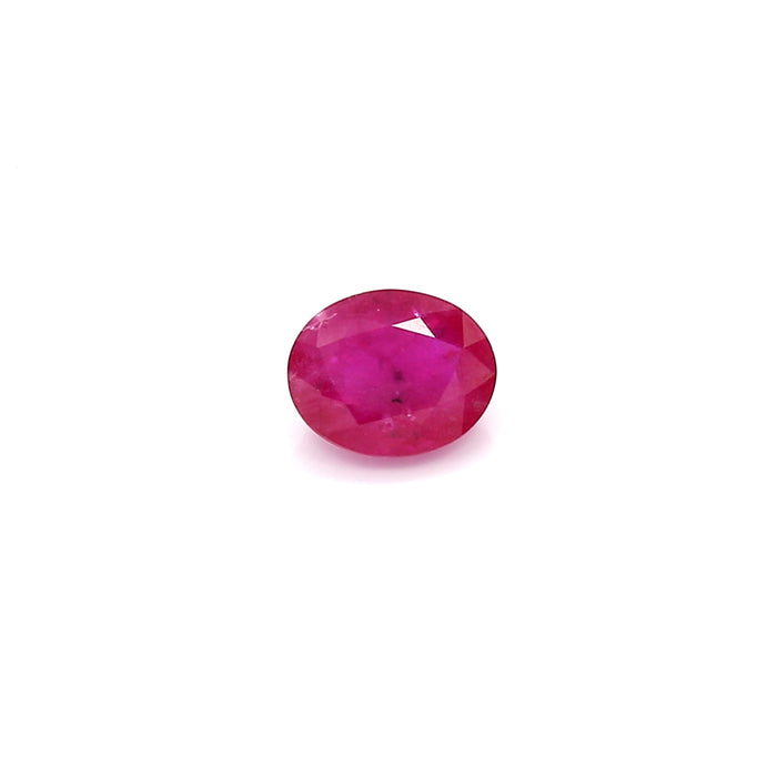0.63 I1 Oval Pinkish Red Ruby
