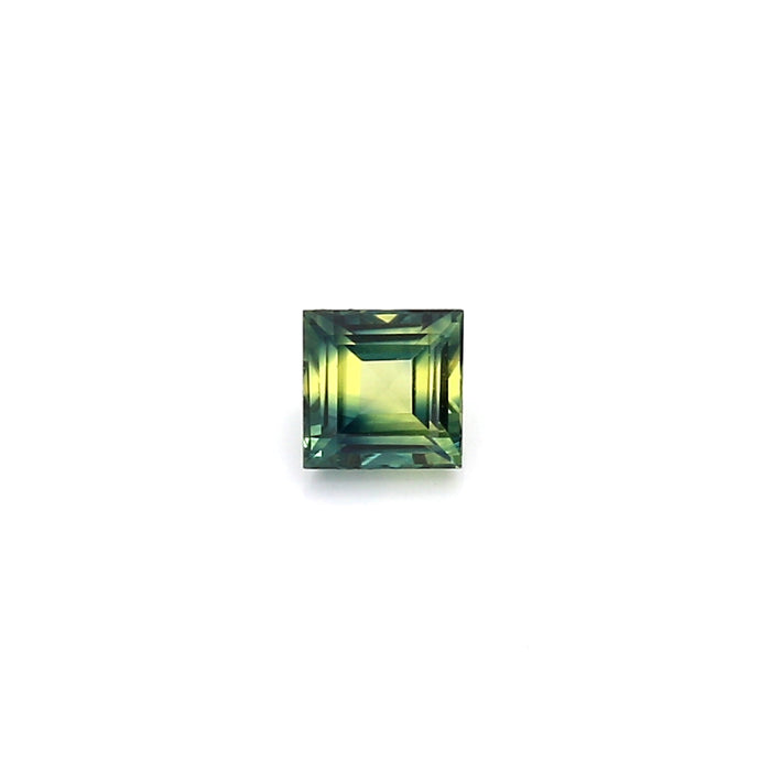 0.49 EC1 Square Bluish green Fancy sapphire