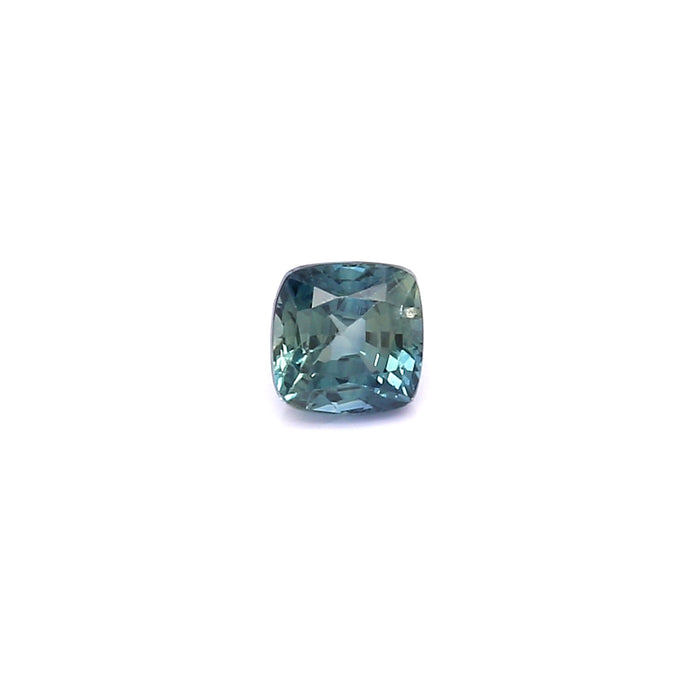 0.64 VI1 Cushion Greenish Blue Sapphire