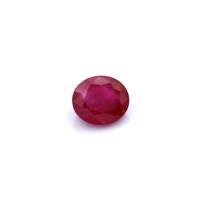 0.9 I1 Oval Red Ruby