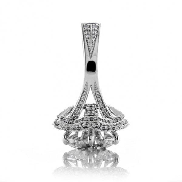 18K White Gold