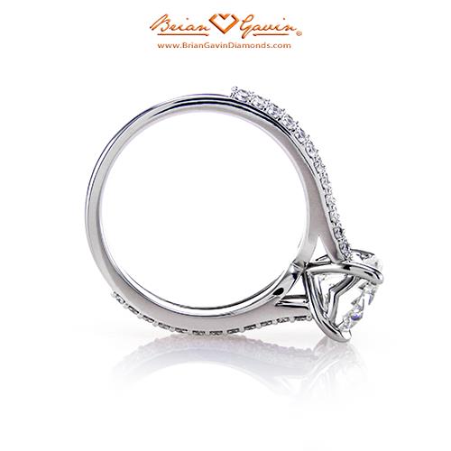 18K White Gold