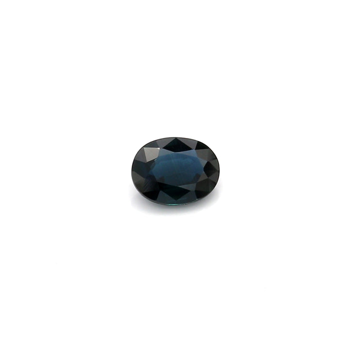 0.53 EC2 Oval Greenish Blue Sapphire