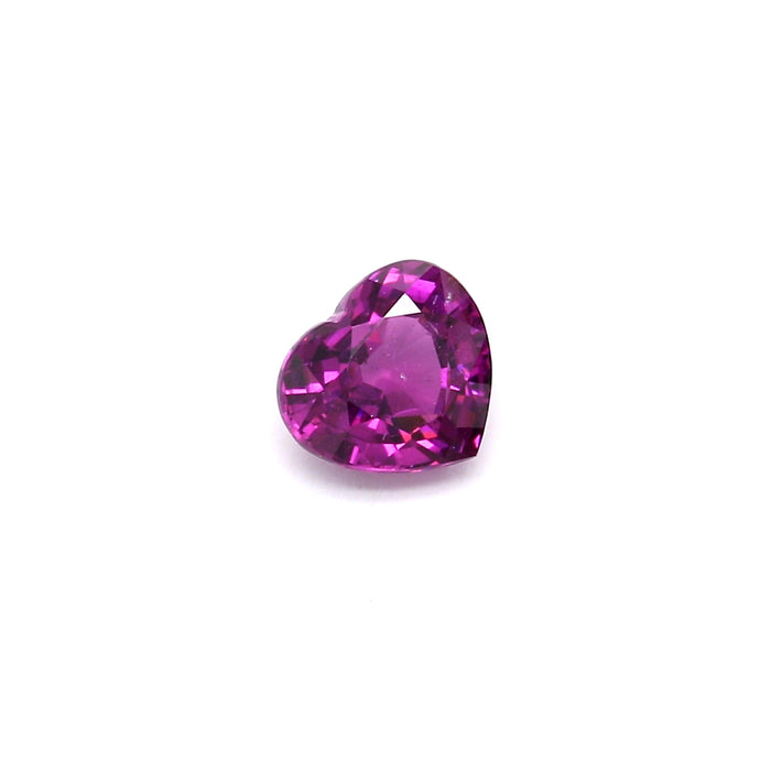 1.1 VI1 Heart-shaped Purple Rhodolite