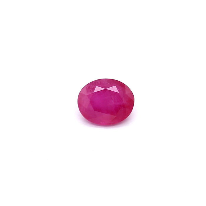 0.72 VI2 Oval Purplish Red Ruby