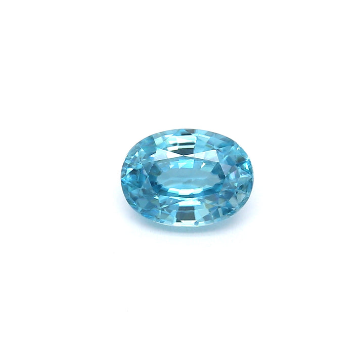 1.86 EC1 Oval Blue Zircon