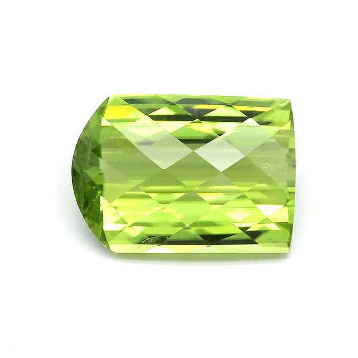 9.81 VI1 Pear Yellowish Green Peridot