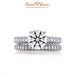 18K White Gold