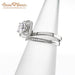 18K White Gold