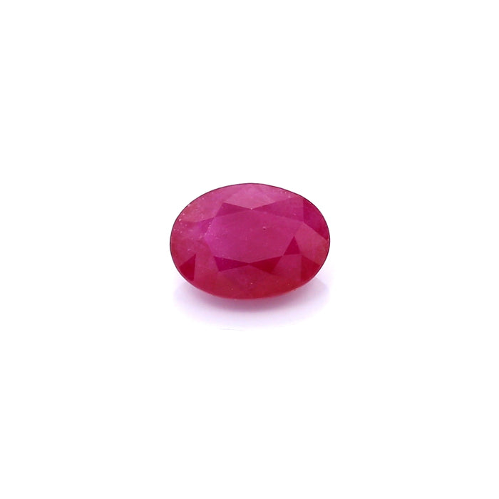 0.97 I1 Oval Pinkish Red Ruby