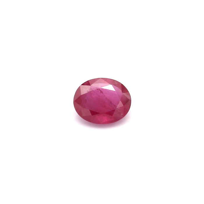 0.63 VI2 Oval Pinkish Red Ruby