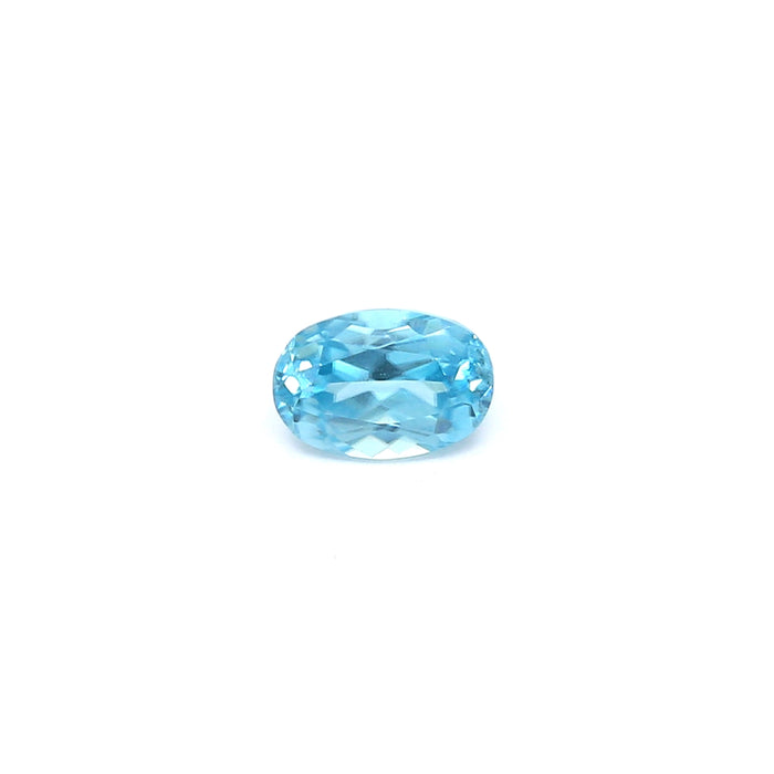 0.88 EC1 Oval Blue Zircon