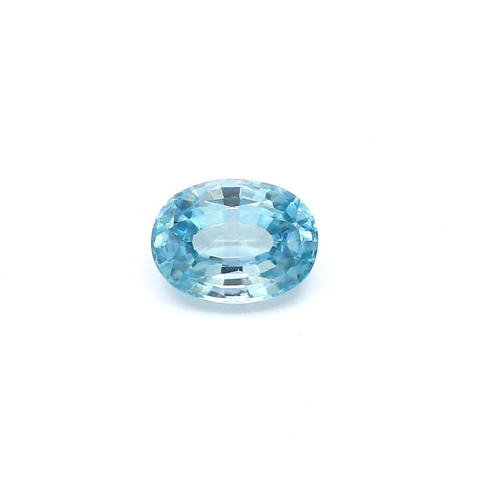 1.71 EC1 Oval Blue Zircon