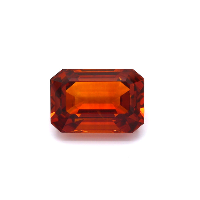 7.03 EC1 Octagon Brownish Orange Fancy sapphire