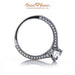 18K White Gold